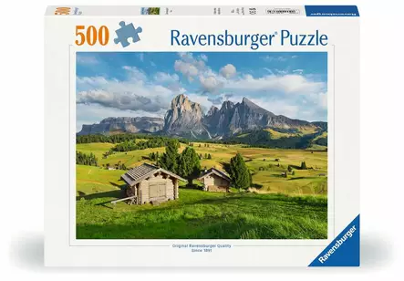 Ravensburger Palapeli Dolomite idyll 500 palaa - Palapelit ja pulmapelit - 4005555013839 - 1