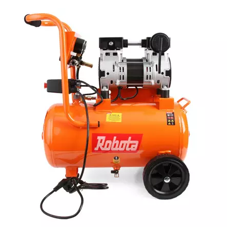 Robota K24S kompressori 24l 850W hiljainen - Kompressorit ja tarvikkeet - 6438212141329 - 2