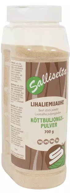 SALLINEN LIHALIEMIJAUHE 700G - Kuivaruoka-aineet, keitot ja kastikkeet - 6436501005949 - 1