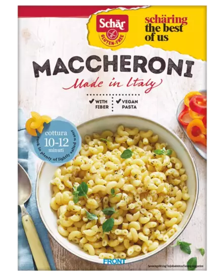 Schär maccheroni 500g - Pastat - 8008698048399 - 1