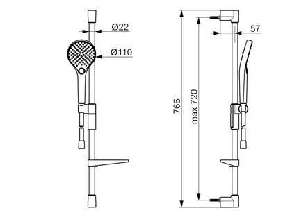 Suihkusetti Oras Optima 2790N - Suihkusetit - 6414150099519 - 2