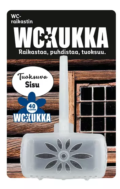 WC Kukka Sisu wc-raikastin 50g - Ilmanraikastimet ja wc-raikastimet - 6412203102599 - 1