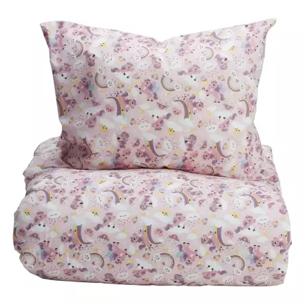 Noble House Yksisarvinen pussilakanasetti 150x60cm, 50x60cm - Pussilakanat - 7318161545029 - 1