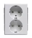 Pistorasia Impressivo 2-os 302E-84P valkoinen - Pistorasiat - 6418677333699 - 1