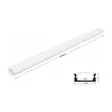 Alumiiniprofiili LED-nauhalle 1 m valkoinen - Valaisintarvikkeet - 6418536022139 - 2