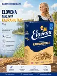 Elovena 1kg täysjyvä kaurahiutale - Pastat, riisit ja jauhot - 6416597113919 - 1