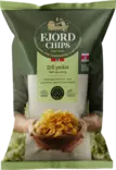 FjordChips tilli ja suolakurkku 150g - Sipsit, snacksit ja pähkinät - 7073298000239 - 1