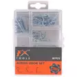 FX Tools koukkusetti 80kpl - Koukut ja naulakot - 8711295788109 - 1