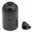 Harju lampunkanta E27 musta - Valaisintarvikkeet - 6438140944139 - 1