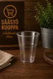 Huhtamaki muovilasi kirkas 250ml 50kpl - Kertakäyttömukit - 4011678005439 - 1