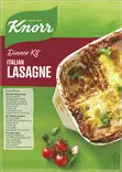 Knorr Italian Lasagne 262g - Kuivaruoka-aineet, keitot ja kastikkeet - 8720182570499 - 1