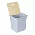 Lajitteluboksi harmaa - Keittiön jäteastiat - 6423800036729 - 1