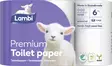 Lambi Premium WC-paperi 6rl valkoinen - WC-paperit - 6414301095919 - 1