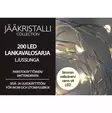 Lankavalosarja 200 led lämmin valkoinen - Jouluvalot - 6438159117739 - 1
