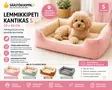 Lemmikinpeti kantikas S 50x40cm - Lemmikkien pedit ja makuualustat - 6438506014179 - 1