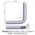 Letkumutka / Ø 13 mm EPDM - Letkutuotteet - 6438206749289 - 2