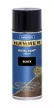 Maston Hammer Spraymaali sileä musta 400ml - Spraymaalit - 6412490017729 - 2