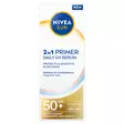 Nivea 2in1 Primer UV serum SPF50 30ml - Aurinkorasvat ja itseruskettavat - 4006000128689 - 1
