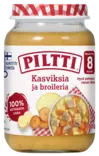 Piltti Kasviksia ja broileria 190g 8kk - Lasten ruoka ja juoma - 6417900847309 - 1