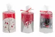 Pöytäkynttilä punatulkku 7x10cm - Pöytäkynttilät - 6410412259929 - 1