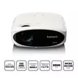 Projektori-lcd lenco hd 1080p bluetoothilla valkoinen - Televisiot ja projektorit - 8711902078289 - 1