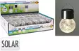 Solarvalo lasipallo Led 9cm roikkuva - Solarvalot - 8719202526349 - 2