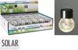 Solarvalo lasipallo Led 9cm roikkuva - Solarvalot - 8719202526349 - 2