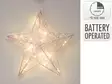 Tähtivalo 30cm led valkoinen - Jouluvalot - 8721037684729 - 1