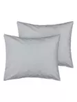 Tyynyliinat 50x60cm helmen harmaa - Tyynyliinat - 6418349076169 - 1