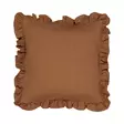 Tyyny Volang 45x45cm cognac - Koristetyynyt ja sohvanpäälliset - 7318161560879 - 1
