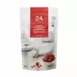 VALO24h Paahdettu rouhittu pellava + vadelma-granaattiomena 300g - Murot, myslit ja hiutaleet - 6430041318019 - 1