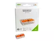 Wago 5-Nap vipuliitin 8 kpl - Johtoliittimet - 4066966001679 - 1