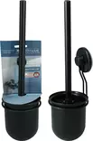 WC-harja+ teline musta - Kylpyhuoneen säilytys & saippuapullot - 8721037796859 - 1