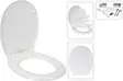 Wc istuimen kansi valkoinen - WC ja kylpyhuonetarvikkeet - 8720573367189 - 1