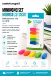 Yliviivaustussi/korostuskynä mini 5kpl - Tussit, kuitukynät ja korostuskynät - 8721037033329 - 2