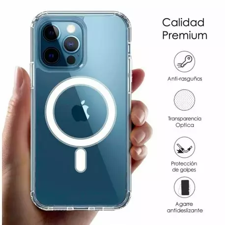 4-ok suoja magsafe iphone 14 pro max, metallinmusta - Puhelintarvikkeet ja laturit - 8428728152139 - 1