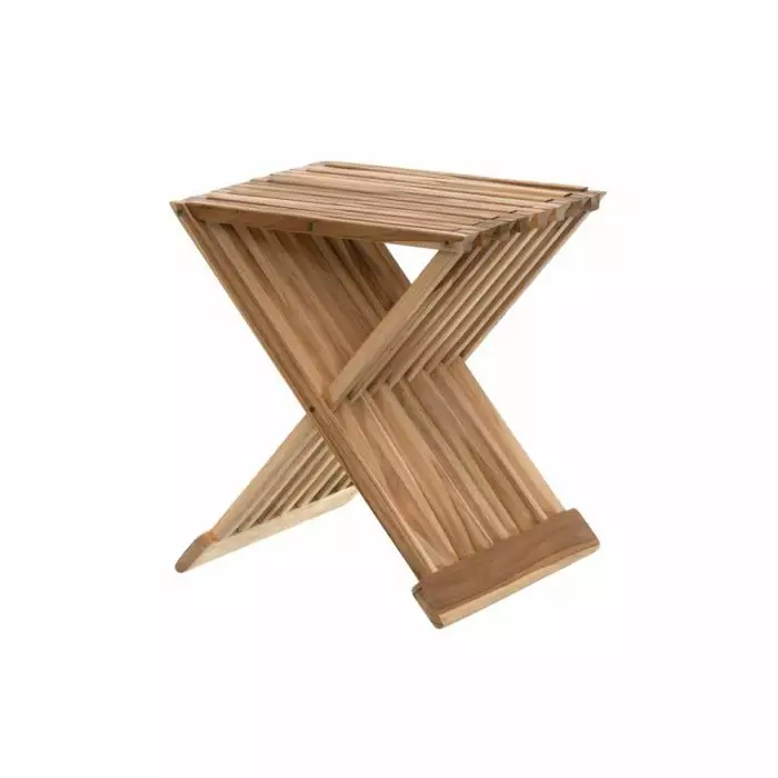 4Living Apupöytä Taittuva 43cm teak - Pienkalusteet - 6410416031699 - 1
