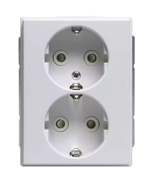 Pistorasia Impressivo 2-os 302E-84P valkoinen - Pistorasiat - 6418677333699 - 1