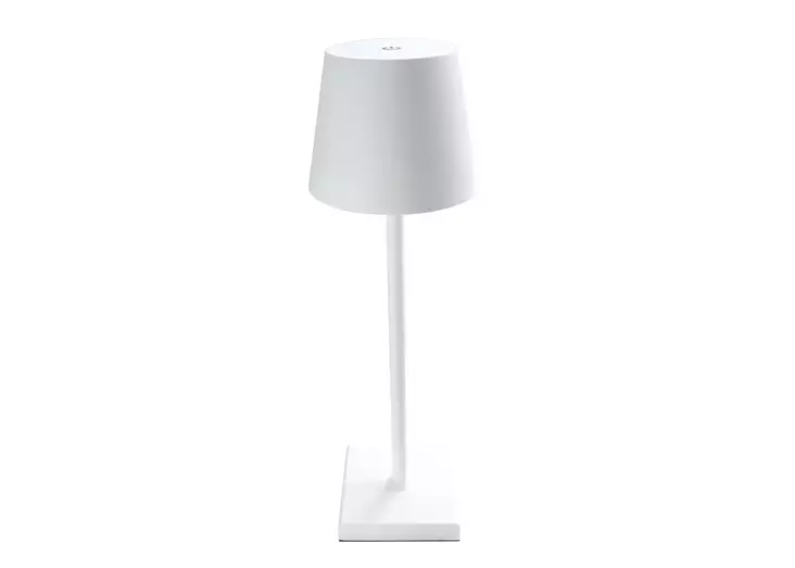 HARJU pöytävalaisin Vivia valkoinen ip44 - Pöytävalaisimet - 6438140850409 - 1