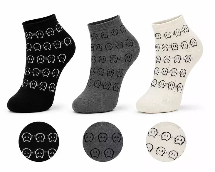 Accessories sneakersukat kissa 3-pack 36-41 - Naisten sukat ja sukkahousut - 6438159982269 - 1