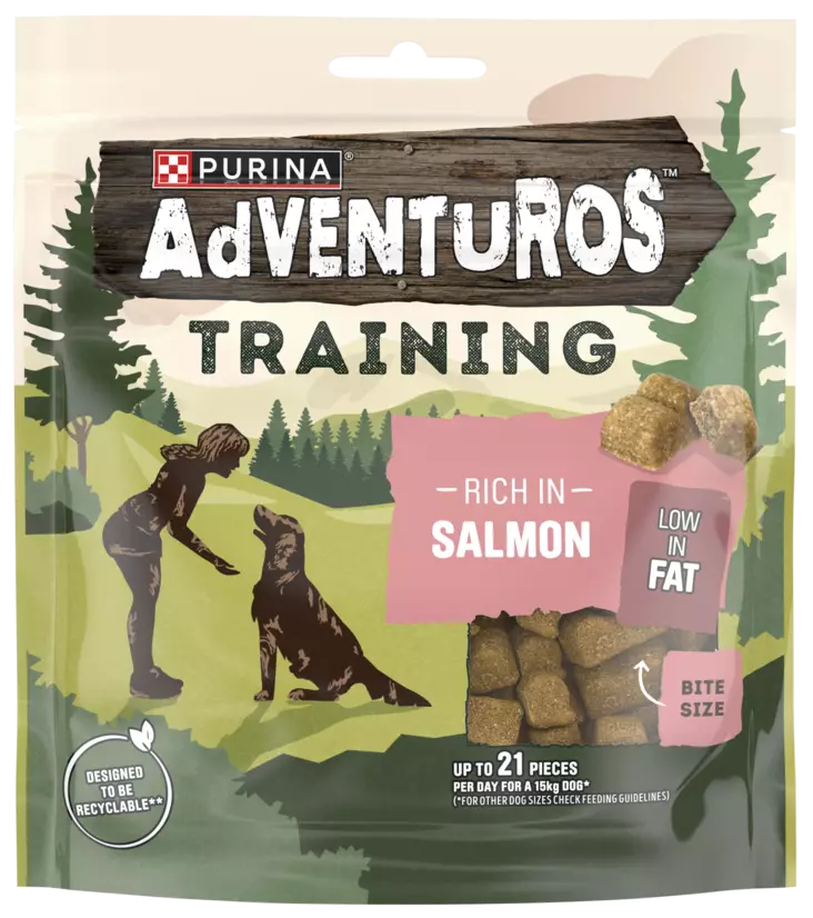 Adventuros Training salmon 115g - Koiran herkut - 8445290990839 - 1
