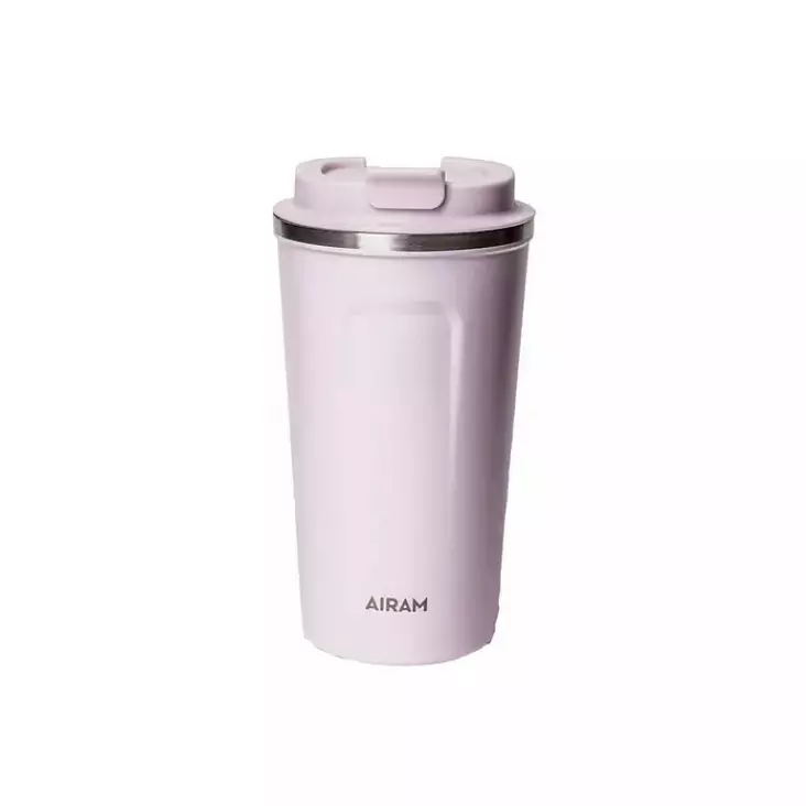 Airam Aalto teräsmuki 0,35 L pinkki - Termospullot - 6435200316059 - 1