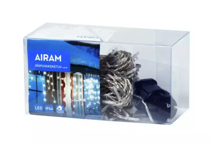 Airam Led jääpuikkosarja 6,8m - Jouluvalot - 6435200188809 - 1
