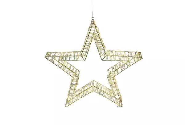 Airam Shinea tähti ajastimella 60x57cm - Jouluvalot - 6435200313799 - 1