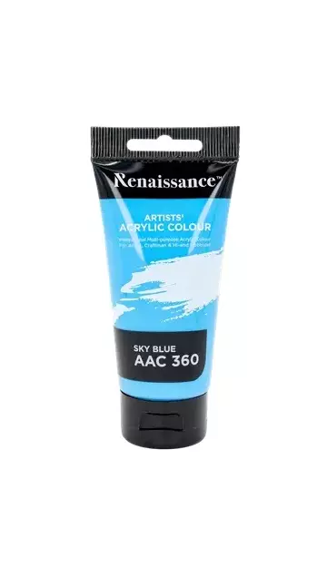 Akryylimaali 75ml Sky Blue AAC 360 - Valmisvärit - 8851907234409 - 1