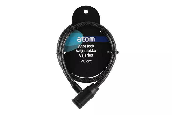 Atom sports vaijerilukko 90cm - Lukot - 6410412175229 - 1