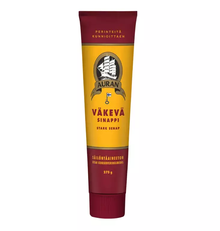 Auran Sinappi Väkevä 275g - Ketsupit ja sinapit - 6409531700139 - 1