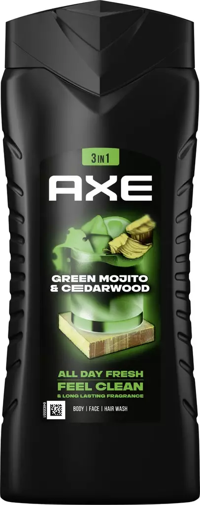 Axe Suihkugeeli Green Mojito+Cedarwood - Suihkugeelit- ja saippuat - 8717163947739 - 1