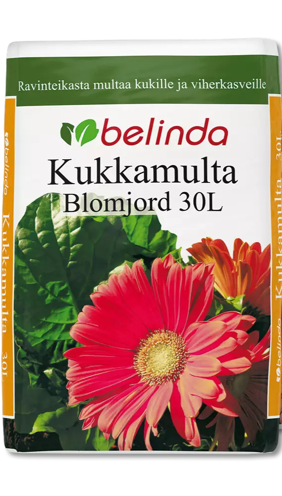Belinda Kukkamulta 30 l - Mullat ja turpeet - 6430045180049 - 1