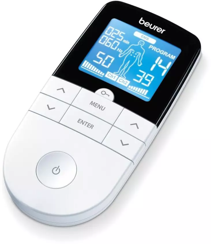 Beurer EM49 TENS, EMS + Hieronta - Arjen apuvälineet terveyteen - 4211125662059 - 1